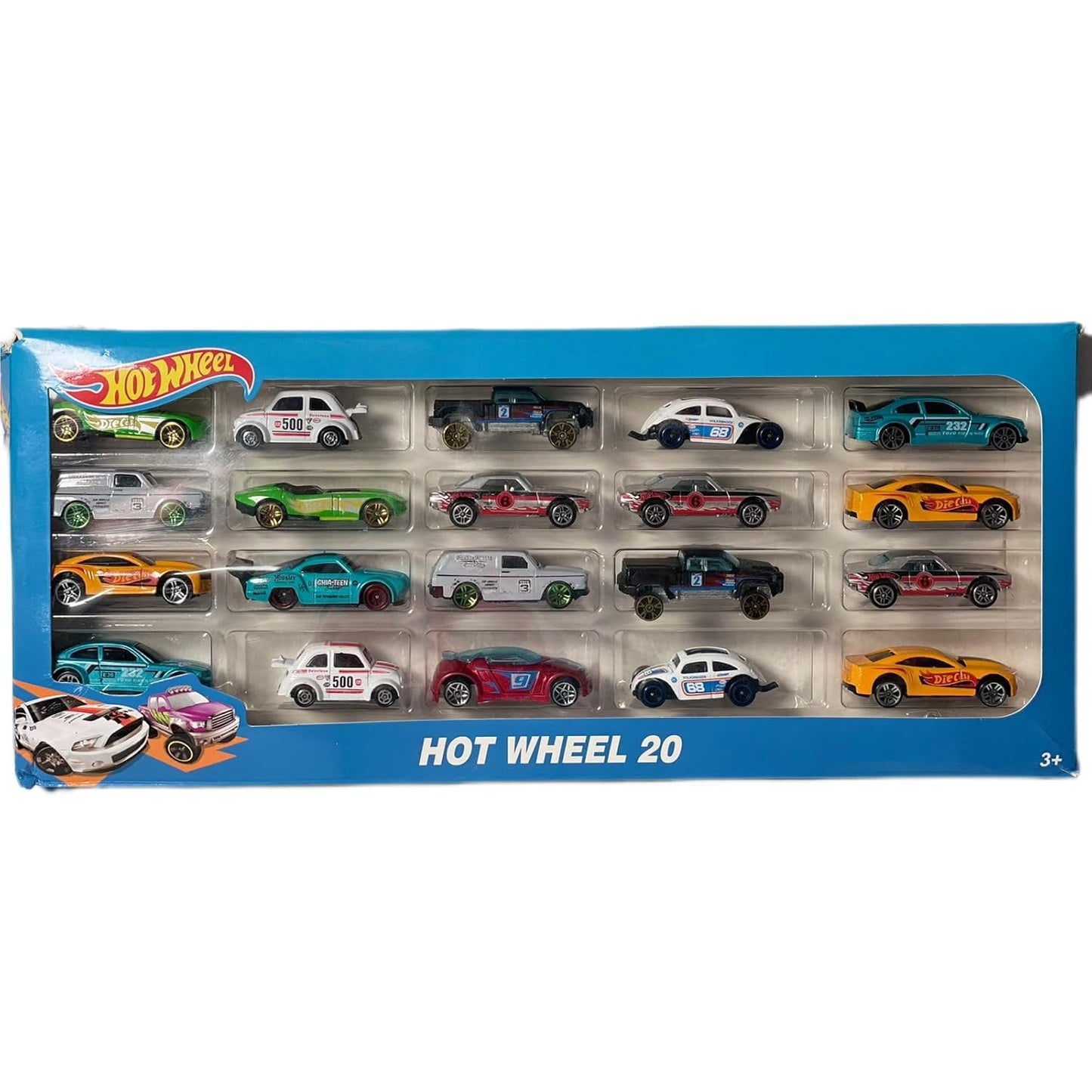 Hot Wheel Car Set Pack Of 20pcs Diecast Scale Model car