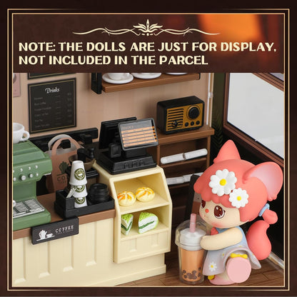 DIY Miniature Coffee Shop Kit