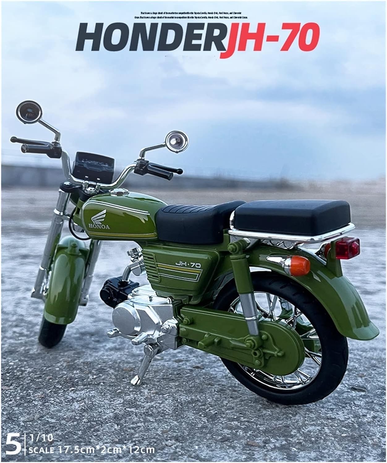 HONDA JH70 ミニチュアモデル グリーン HONDA JH70 ミニチュアモデル グリーン HONDA JH70 ミニチュア