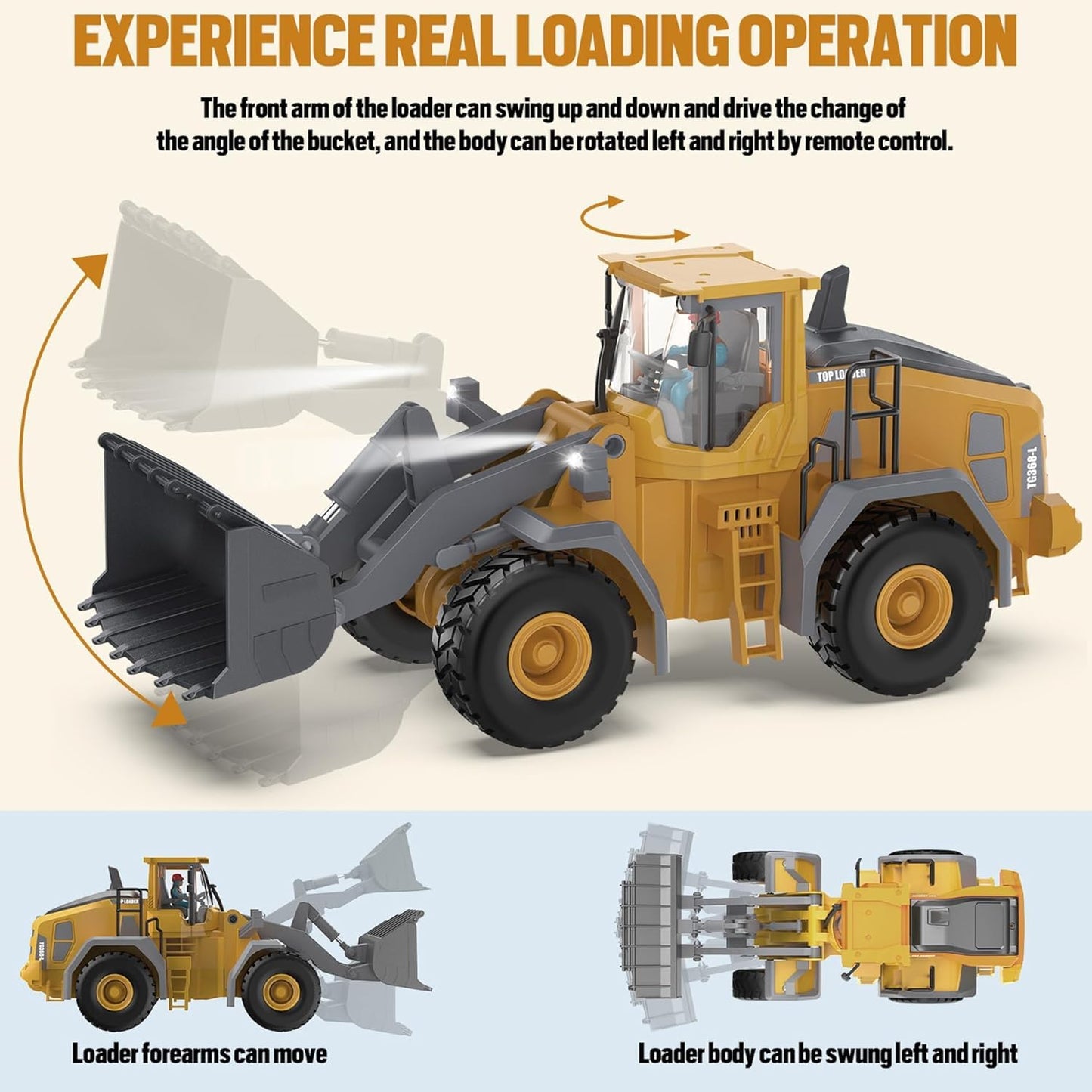 Yigong Remote Control Construction Bulldozer