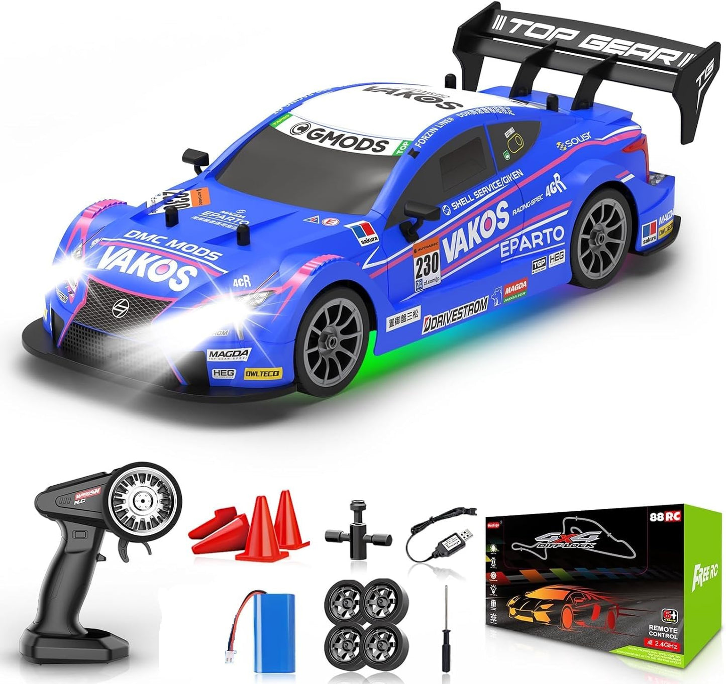 Remote Control Drift Car 1:16 Scale
