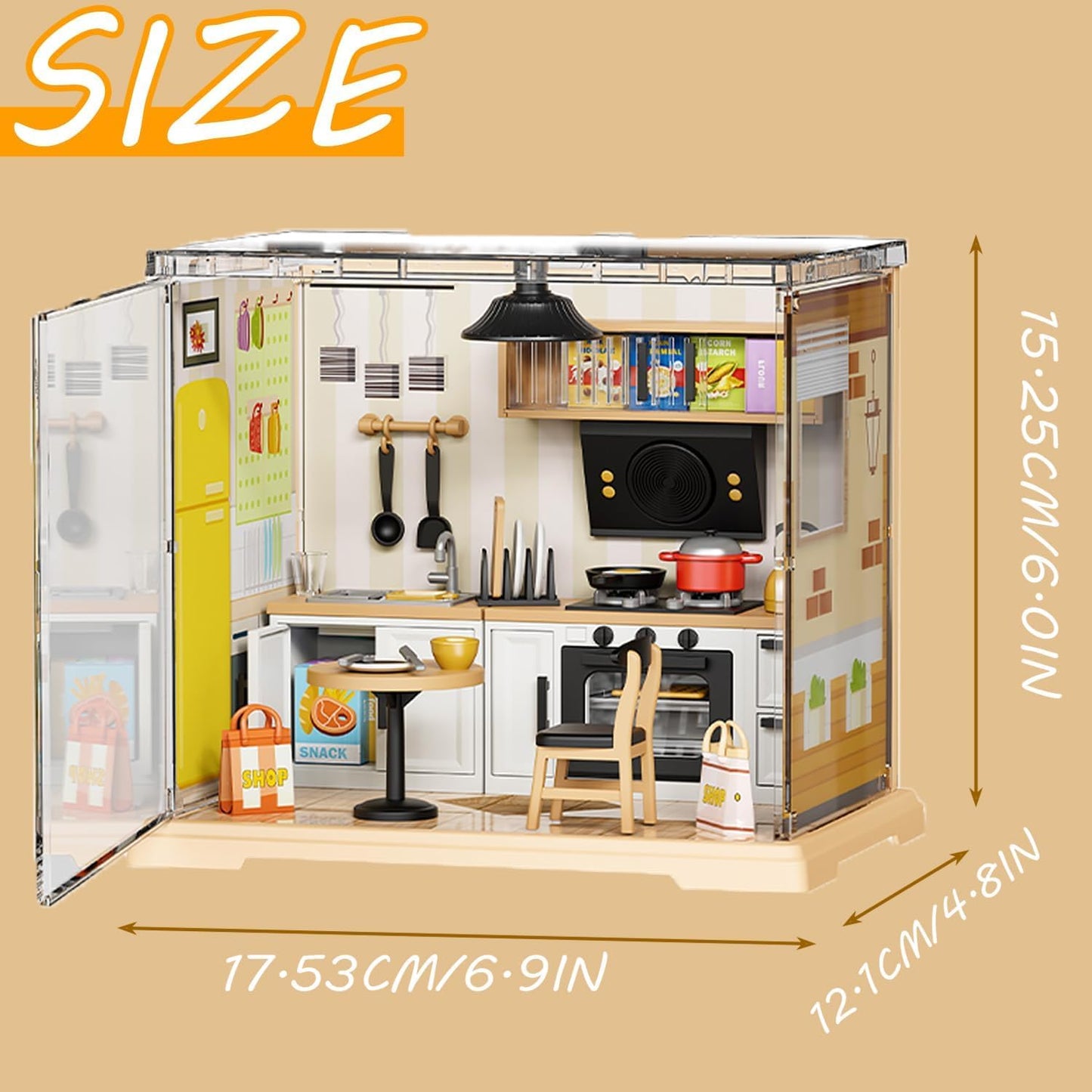 DIY Miniature Home Kitchen Kit