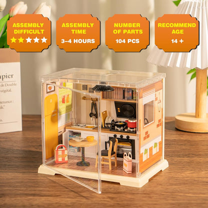 DIY Miniature Home Kitchen Kit