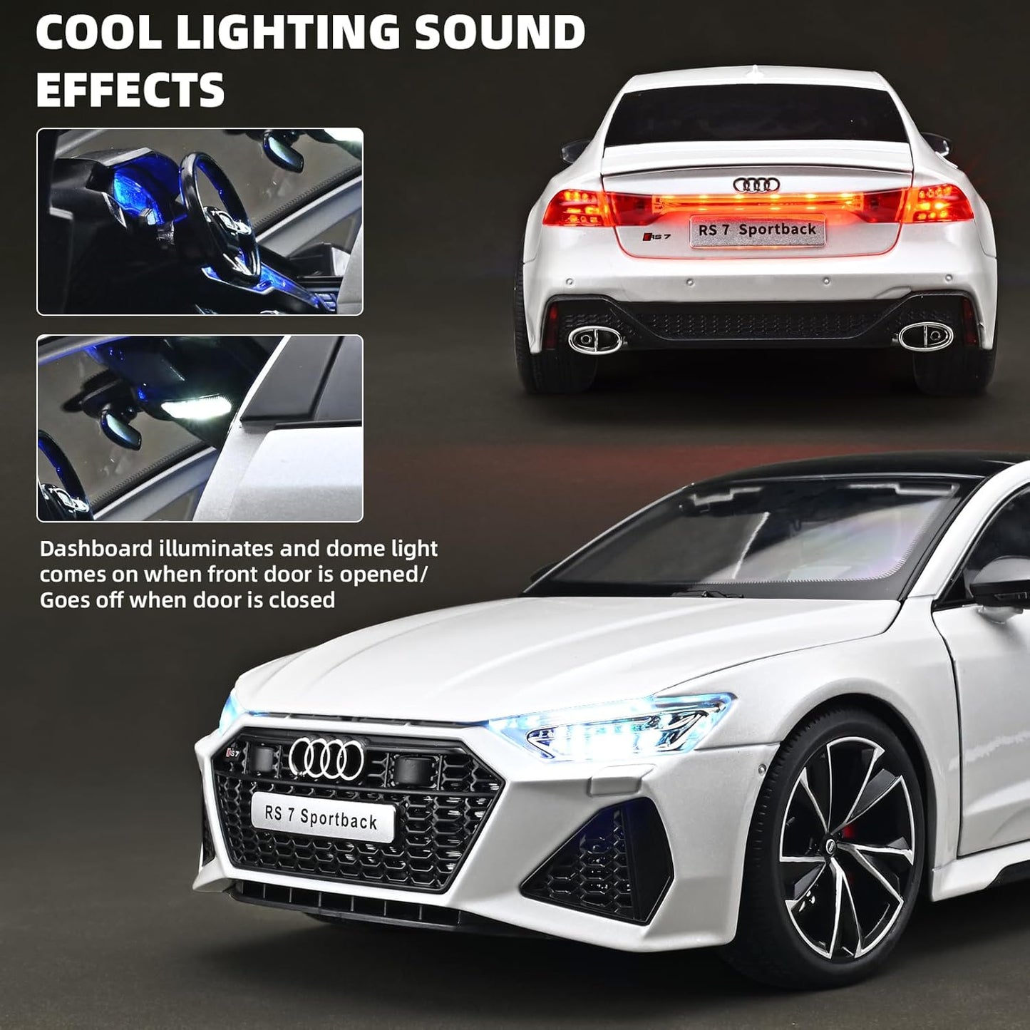 Audi RS7 RZAPE  Sportback 1:18 Diecast Scale model Car