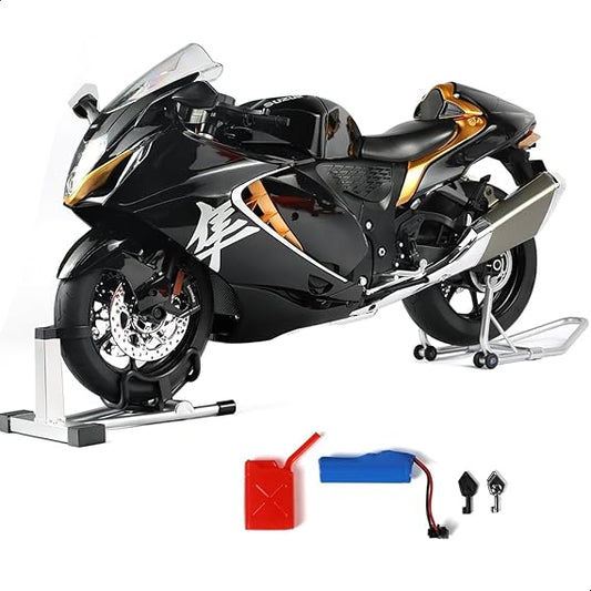 Suzuki Hayabusa GSX-1300R Smoke 1:6 Diecast Alloy Model Bike