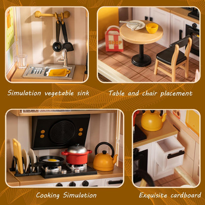 DIY Miniature Home Kitchen Kit