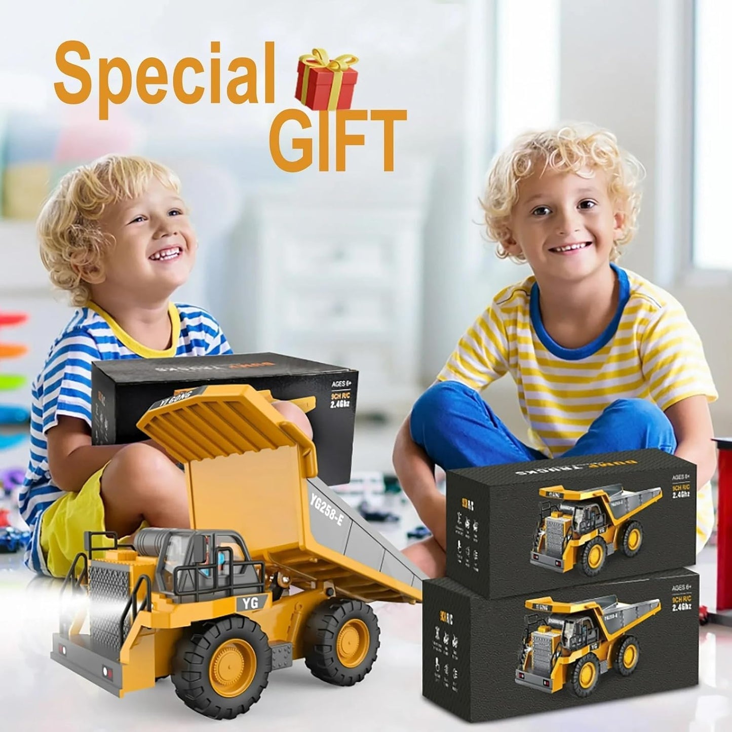RC Construction Dumper Truck