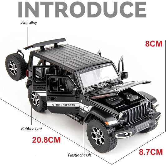 Jeep Wrangler Thar 1:24 Diecast Scale Model Car