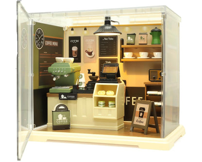 DIY Miniature Coffee Shop Kit