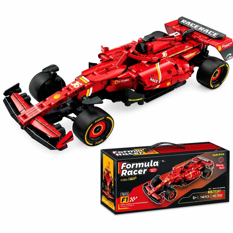 Formula Racer F1 Racing Car Building Block Set