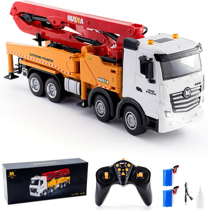 Huina 1381 RC Cement Pump Truck 1:18 Scale 11CH Alloy