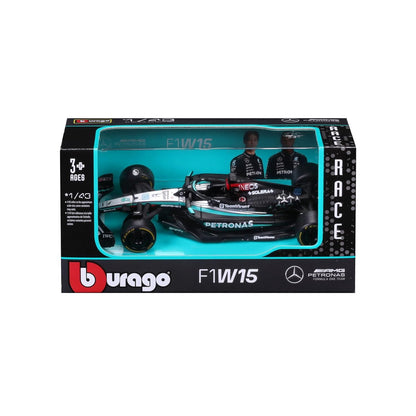 Mercedes-AMG Petronas F1 W15 1:43 Diecast Scale Model Car