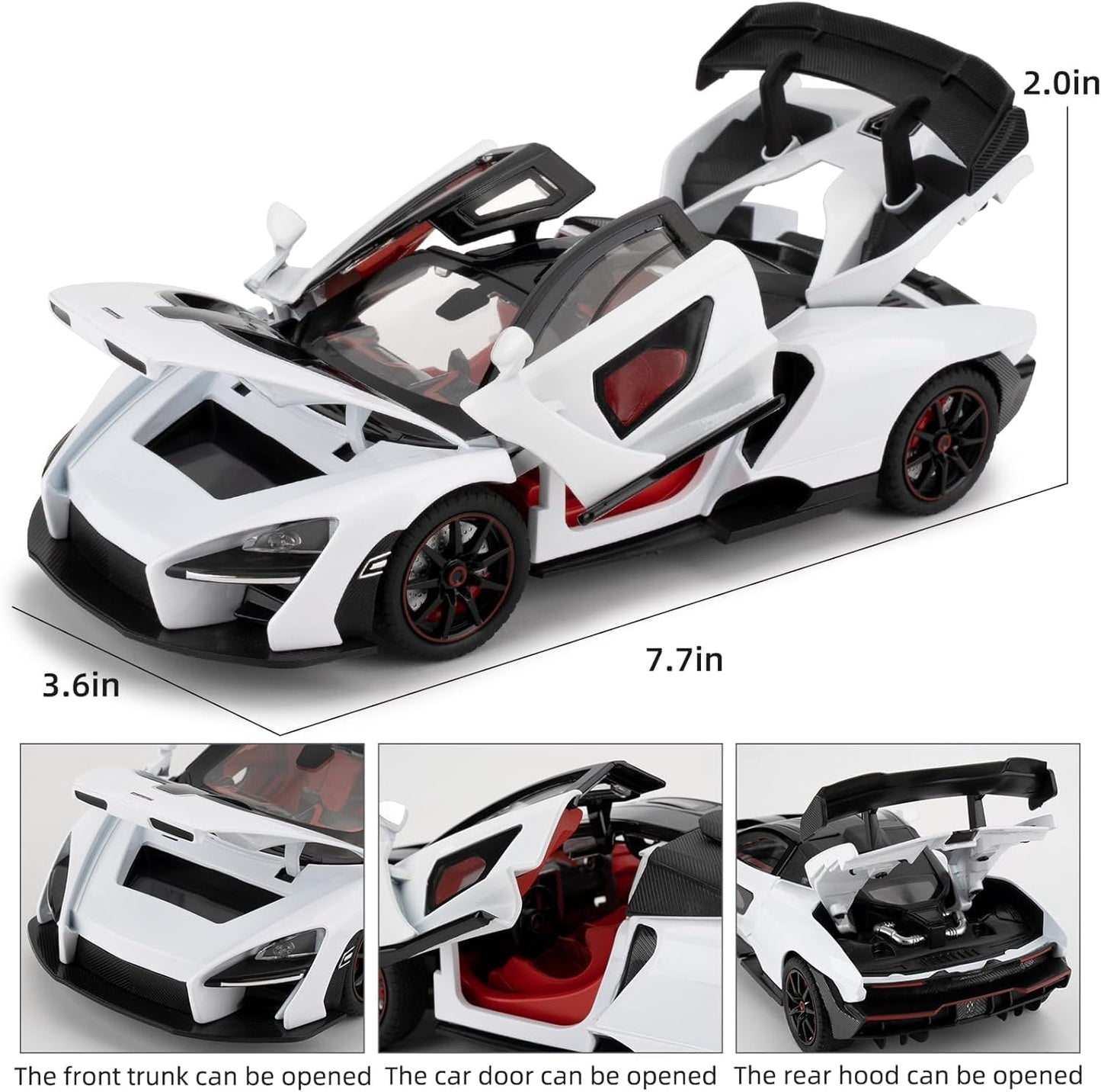 McLaren Senna 1:24 Diecast Scale Model Car