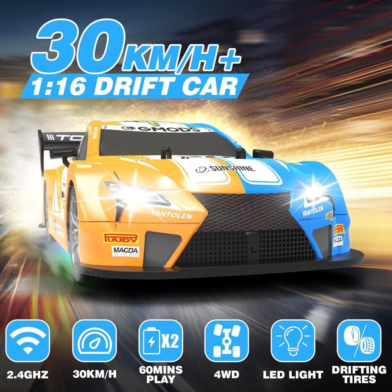 Rc Drift Remote Control Car