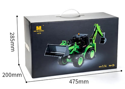 HUINA JCB 1579 1:14 REMOTE CONTROL BACKHOE LOADER