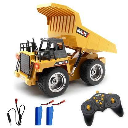 Huina 1534 RC Dump Truck – Heavy Duty 1/18 Scale Construction Model