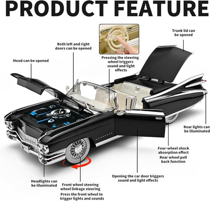 1959 Cadillac Eldorado Biarritz 1:24 Diecast Scale Model Car