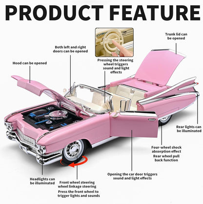 1959 Cadillac Eldorado Biarritz 1:24 Diecast Scale Model Car