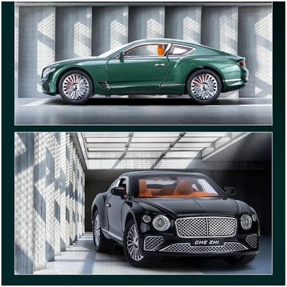 Bentley Continental Gt Scale Model Diecast Metalcar - All Size