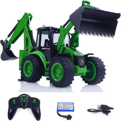 HUINA JCB 1579 1:14 REMOTE CONTROL BACKHOE LOADER