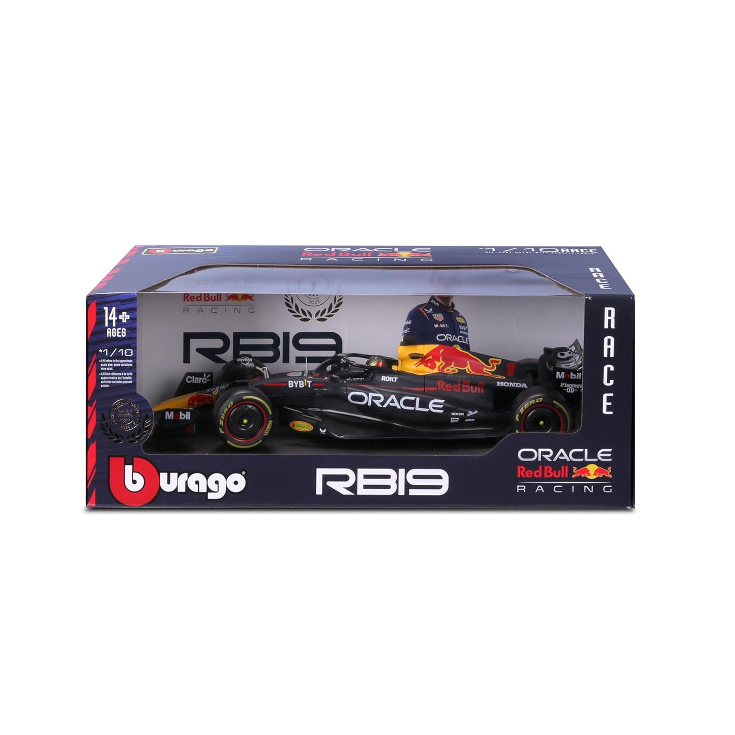 Oracle Red Bull Racing RB19 1:43 Diecast Scale Model Car