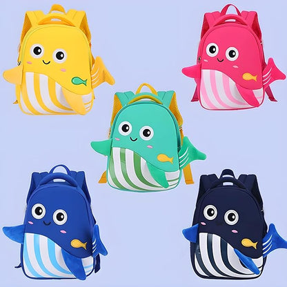 Cute Little Whale Schoolbag