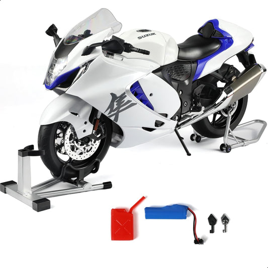 Suzuki Hayabusa GSX-1300R Smoke 1:6 Diecast Alloy Model Bike