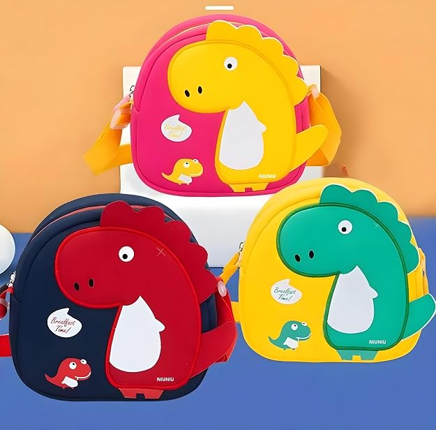 Cute Dino Crossbody Bag for Girls Boys