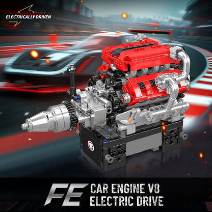 Mould King 10204 V8 Engine Building Set