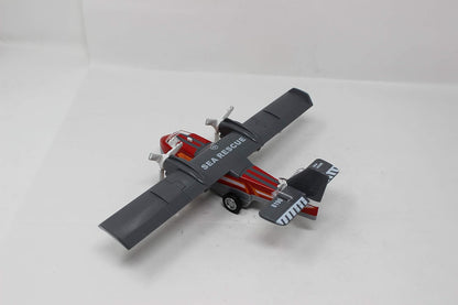 AIRCRAFT TOY DIECAST METAL ALLOY MODEL AIR PLANE MILITARY AIR FORCE SEAPLANE PULLBACK TOYS WITH LIGHTS AND SOUNDS FIGHTER JET FOR KIDS BOY GIRLS CHILDREN