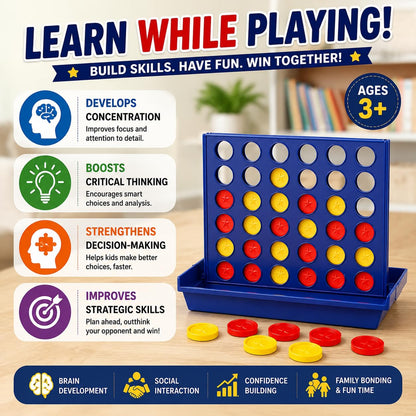 4-in-a-Row Connect Board Game
