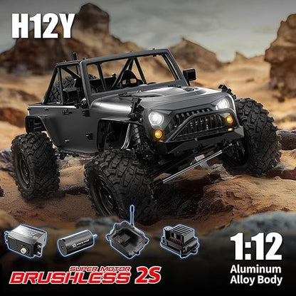 MJX H12Y 1/12 4WD Brushless RC Rock Crawler