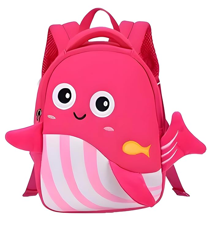 Cute Little Whale Schoolbag