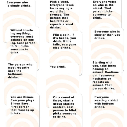Fun Adult Drinking Game