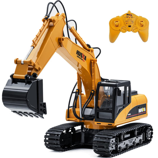 Huina 1535 1:14 Diecast Metal Alloy RC Excavator