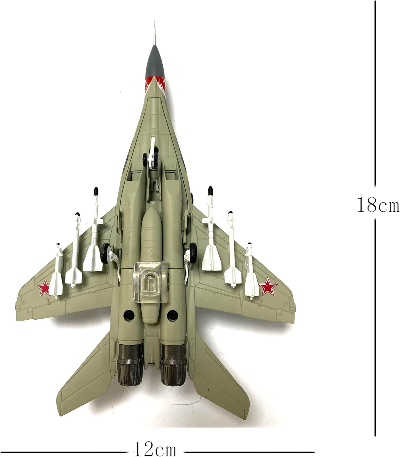 MiG- 29 1/100 Diecast Aircraft Model