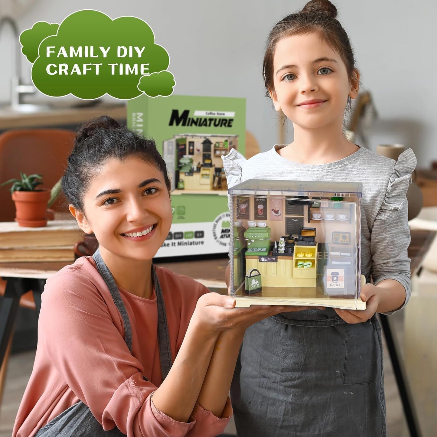 DIY Miniature Coffee Shop Kit