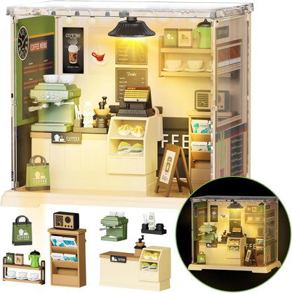 DIY Miniature Coffee Shop Kit