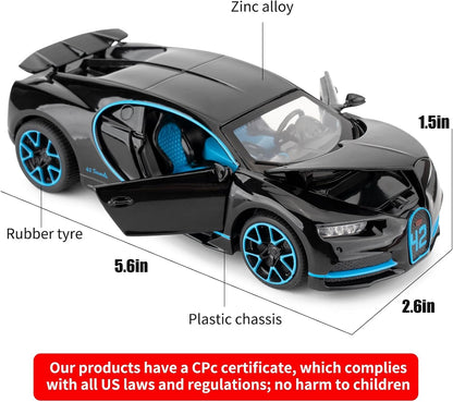 BUGATTI  CHIRON 1:24 Diecast Scale Model Car