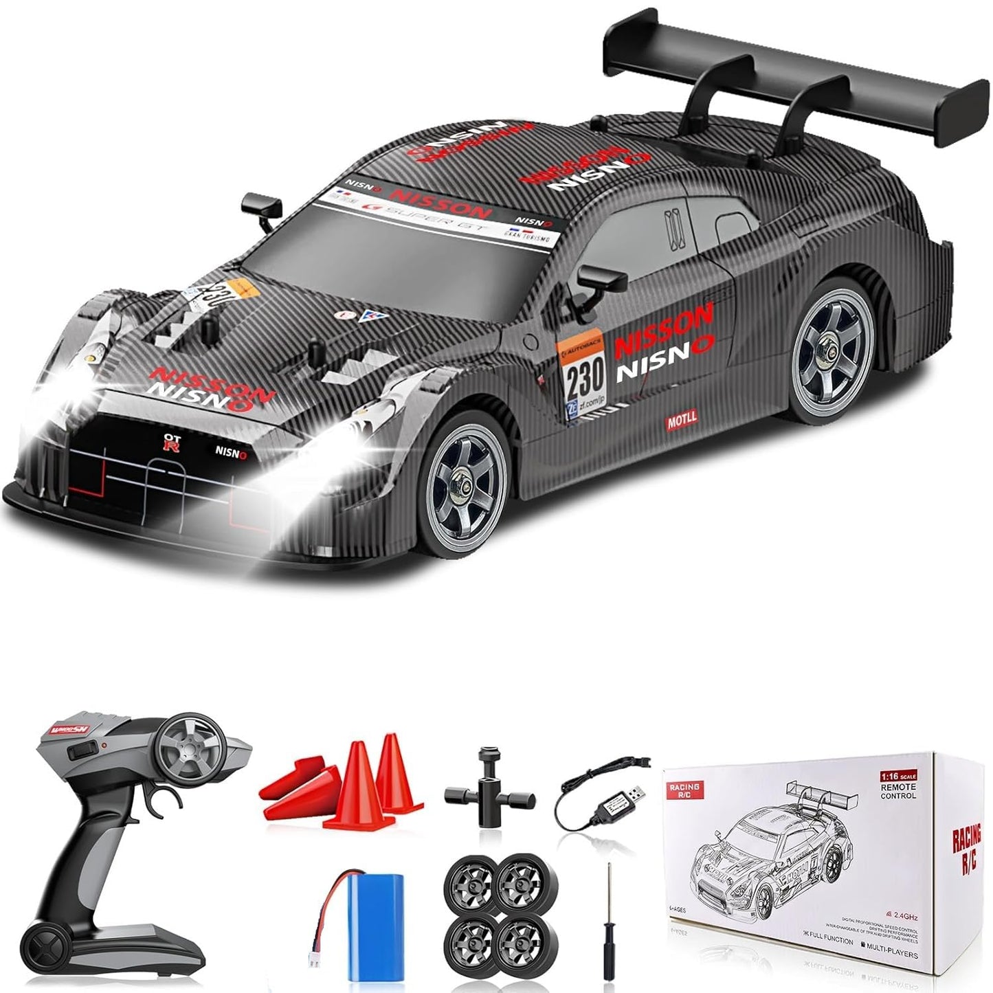Remote Control Drift Car 1:16 Scale