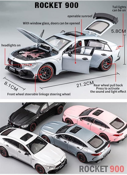 Mercedes Brabus Amg Rocket 900 Scale Model Diecast Metalcar - All Size