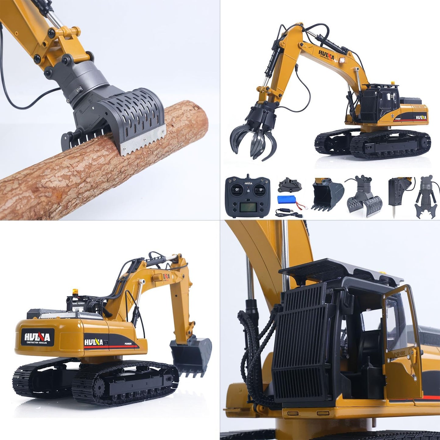 Huina 1580 1:14 All Metal RC Excavator