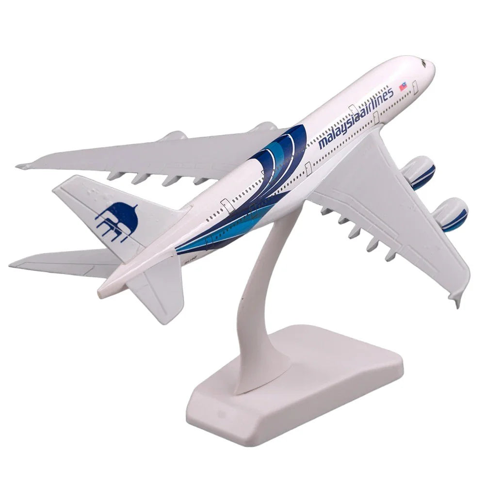 Malaysia Airline A380 16CM 1:400 Diecast Scale Model