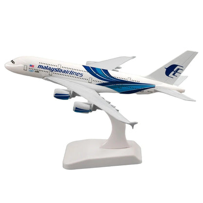 Malaysia Airline A380 16CM 1:400 Diecast Scale Model
