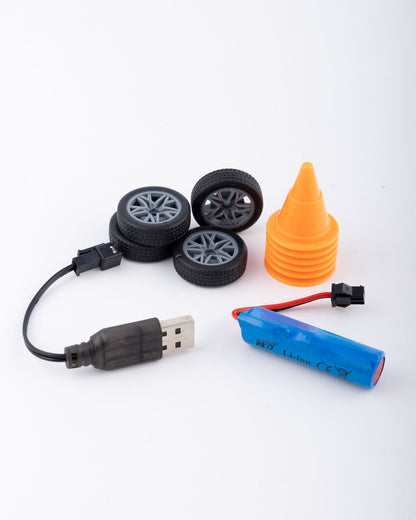 Red Edition with Remote &  Drift Accessories Car 1:24 Scale