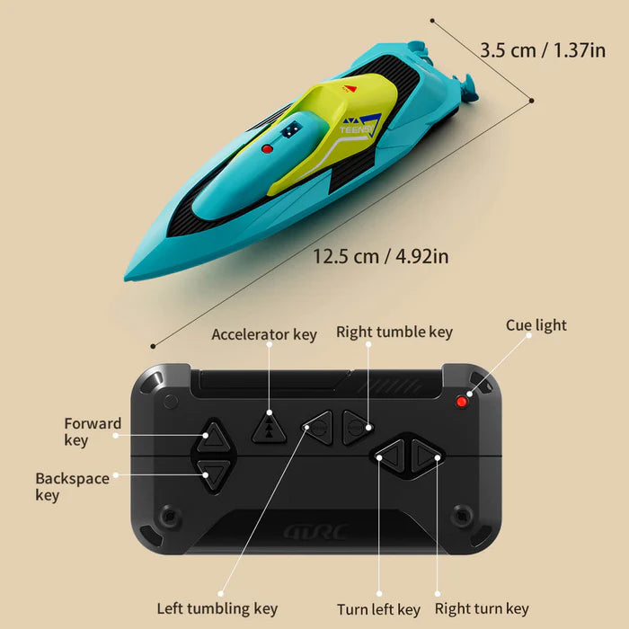 4D-S5 Mini Remote Control Boat Toy