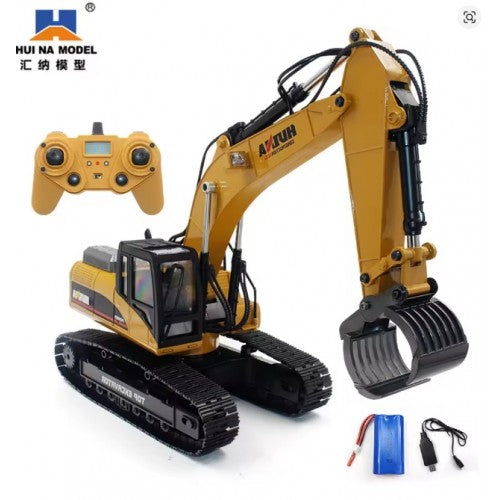 Huina 1580 1:14 All Metal Remote Control Excavator V5