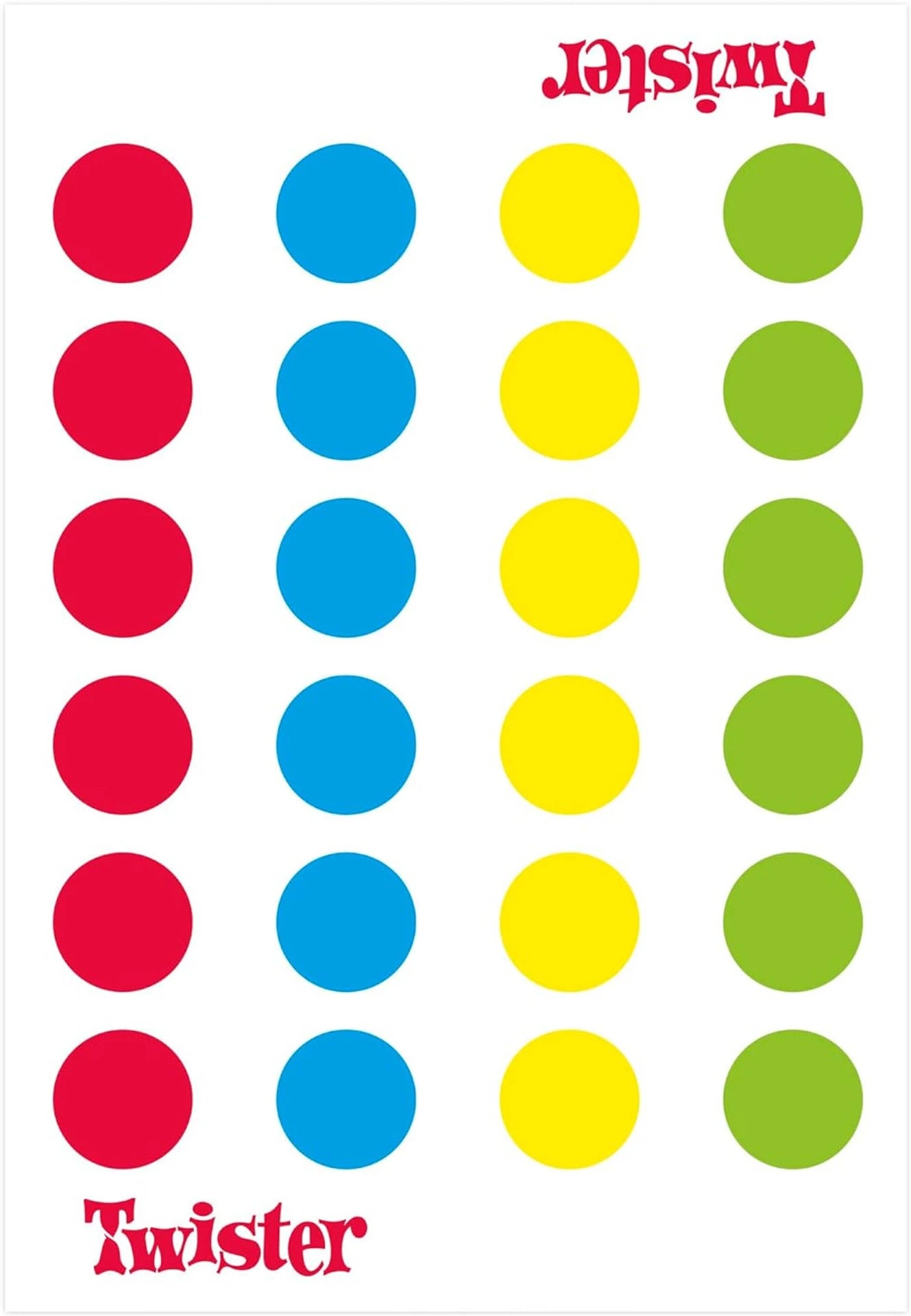 Twister Moves Game Play Mat