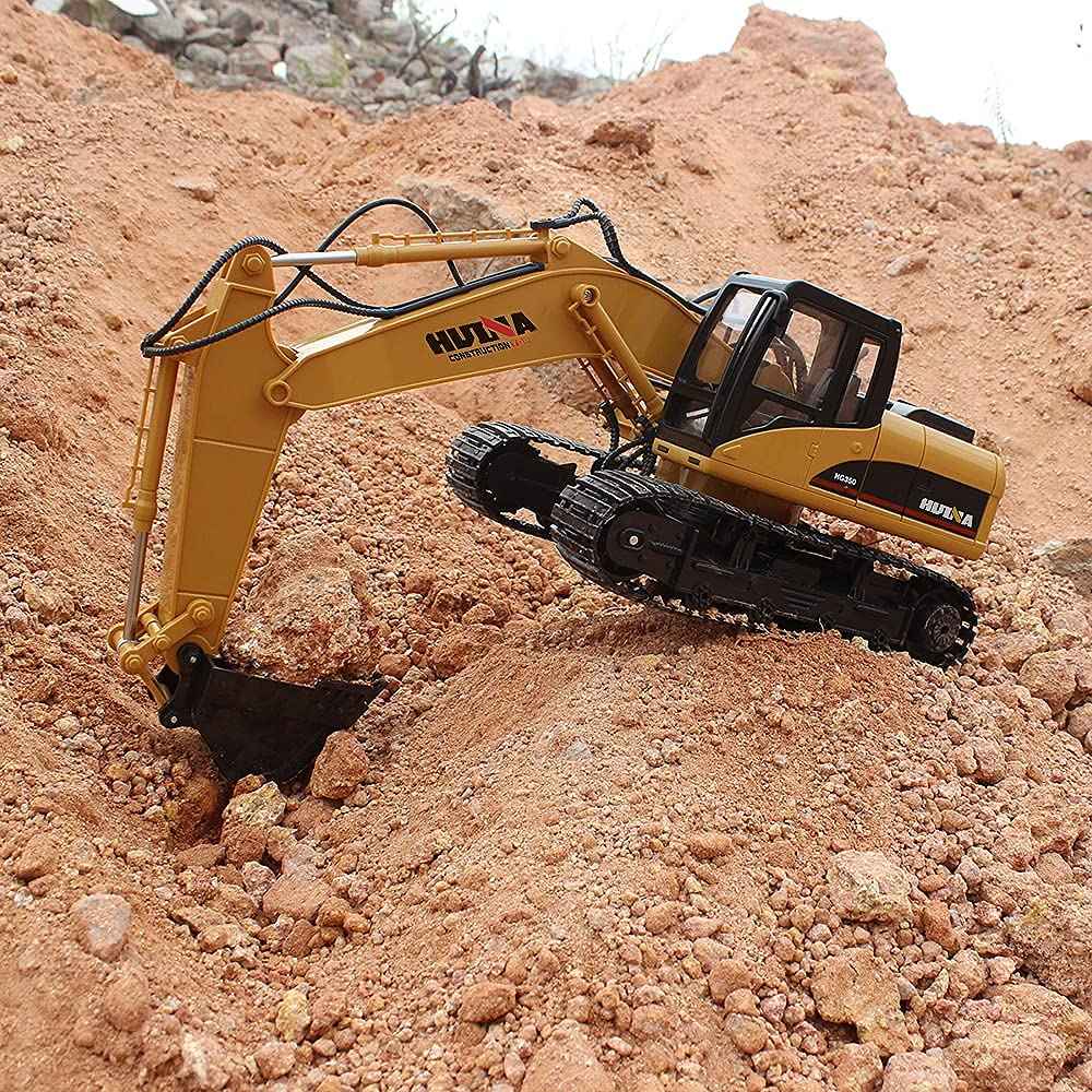 Huina 1535 1:14 Diecast Metal Alloy RC Excavator