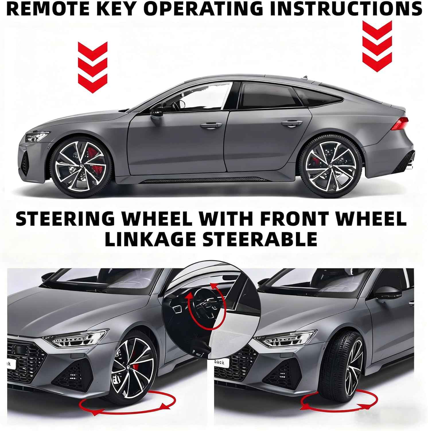 Audi RS7 RZAPE  Sportback 1:18 Diecast Scale model Car